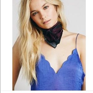 Free people small dressy top, color purple